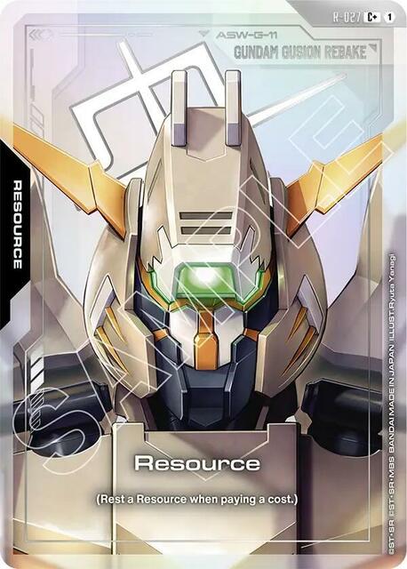Resource (R-027) (C+) - R-027 - C+ - Holofoil