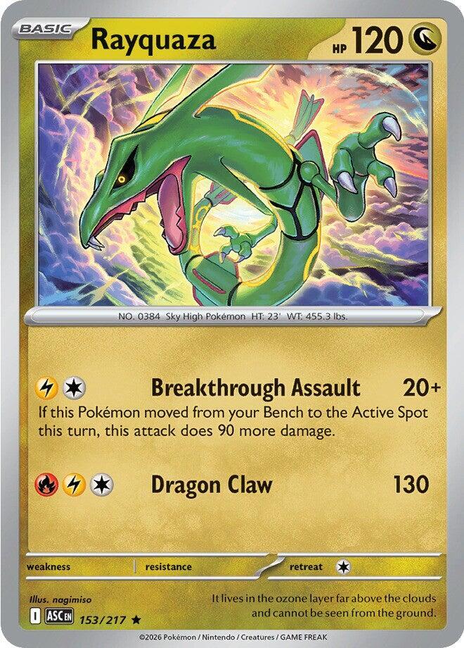 Rayquaza - 153/217 - Holo Rare