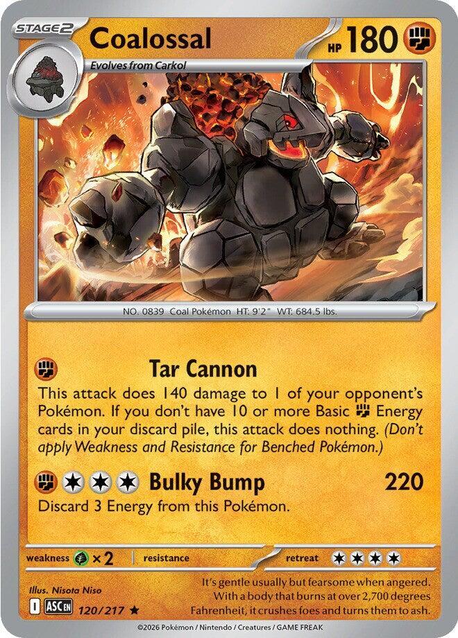 Coalossal - 120/217 - Holo Rare
