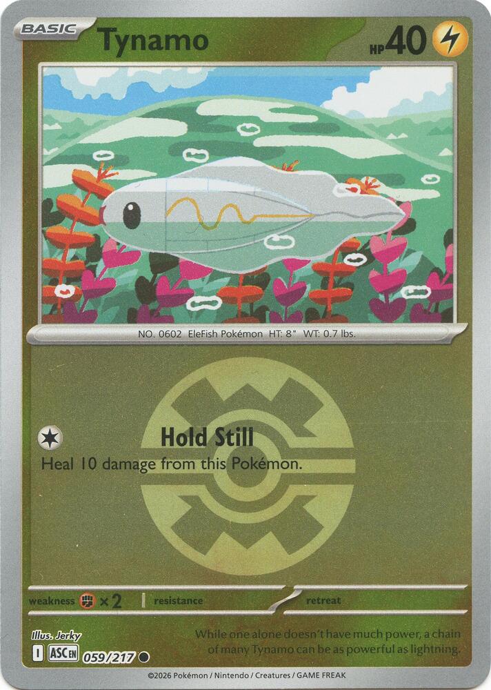 Tynamo (Quick Ball) - 059/217 - Common - Reverse Holo