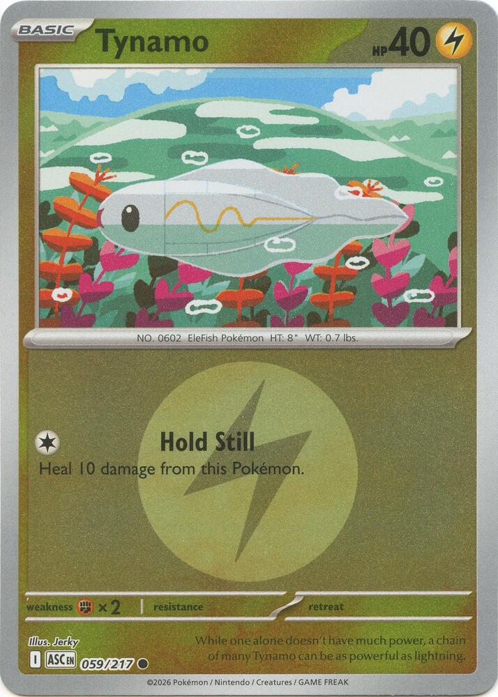 Tynamo (Energy Symbol) - 059/217 - Common - Reverse Holo