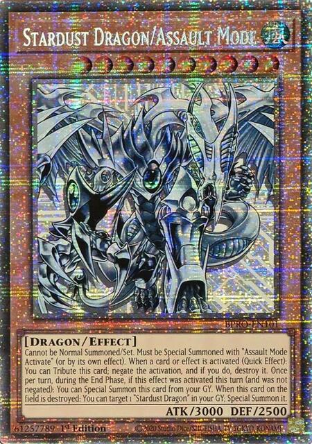 Stardust Dragon/Assault Mode - BPRO-EN101 - Starlight Rare - 1st Edition
