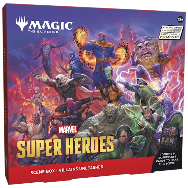 Marvel Super Heroes Scene Box - Villains Unleashed - Magic Sealed