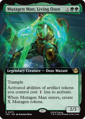 Mutagen Man, Living Ooze - Foil - Extended Art