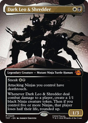 Dark Leo & Shredder - Foil - Borderless
