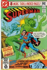 Superman Vol. 1 353 The Fantastic Foe Superman Could Never Meet The Secret Origin Of Bruce (Superman) Wayne