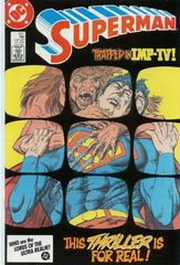 Superman Vol. 1 421 Superman Is Trapped In Imp Tv