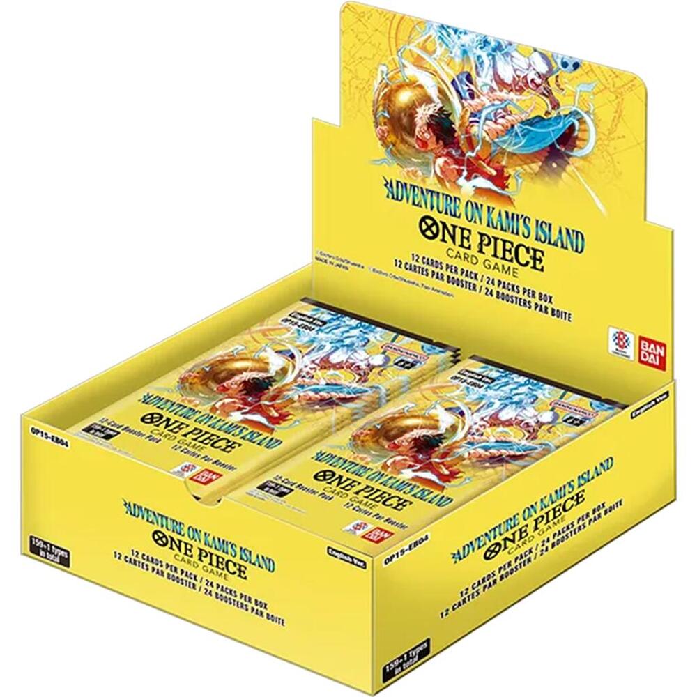 One Piece: Adventure on Kami's Island (OP-15) - Booster Box - One Piece Card Game - The Portland Game Store One Piece: Adventure on Kami's Island (OP-15) - Booster Box - One Piece Card Game - The Portland Game Store