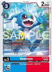 Veemon (Reprint) - BT16-017 - U - Foil