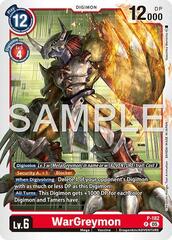 WarGreymon (Reprint) - P-182 - P - Foil