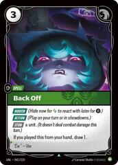 Back Off - 042/219 - Uncommon
