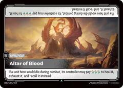 Altar of Blood - 206/219 - Uncommon - Foil