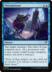 Procrastinate — Secrets of Strixhaven