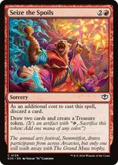 Seize the Spoils — Secrets of Strixhaven