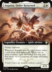 Augusta, Order Returned - Extended Art
