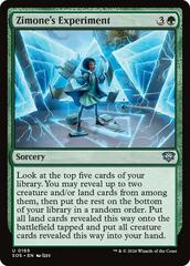 Zimone's Experiment — Secrets of Strixhaven