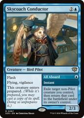 Skycoach Conductor - Foil — Secrets of Strixhaven