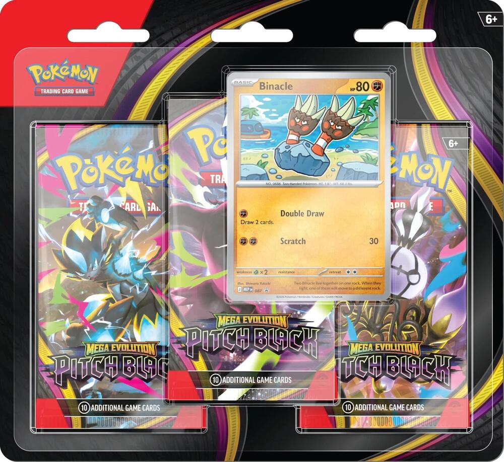 pokemon cards tucson Pitch Black 3 Pack Blister