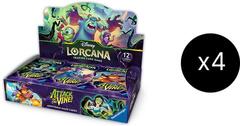 lorcana booster box cost Disney Lorcana: [DL-12] Wilds Unknown Booster Box Case [4 each]
