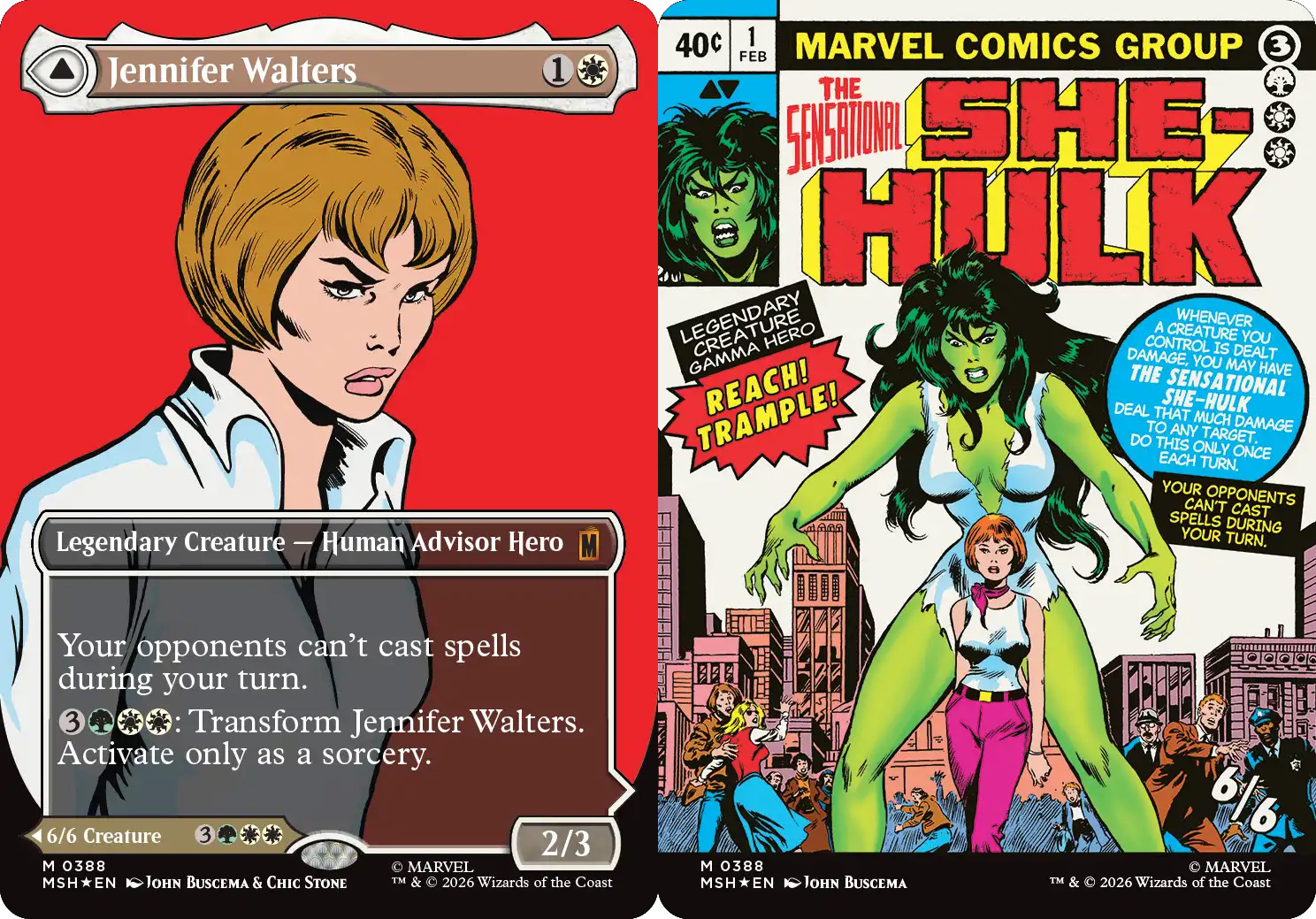 Jennifer Walters // The Sensational She-Hulk (0388) - Foil 