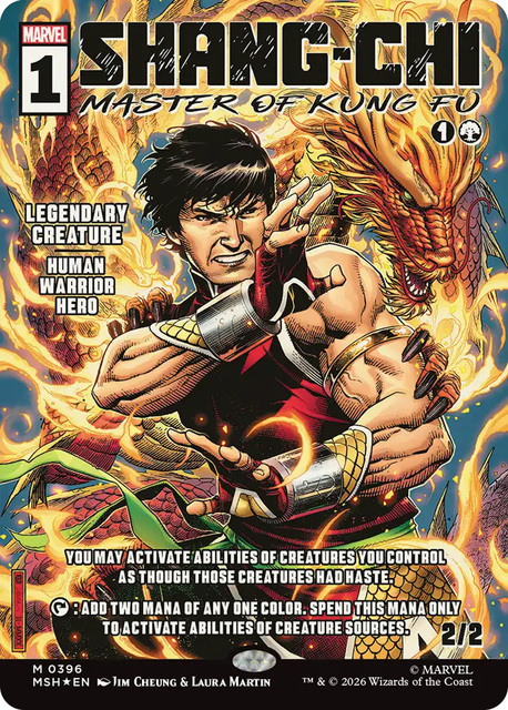 Shang-Chi, Master of Kung Fu - Borderless (0396) - Foil - Magic