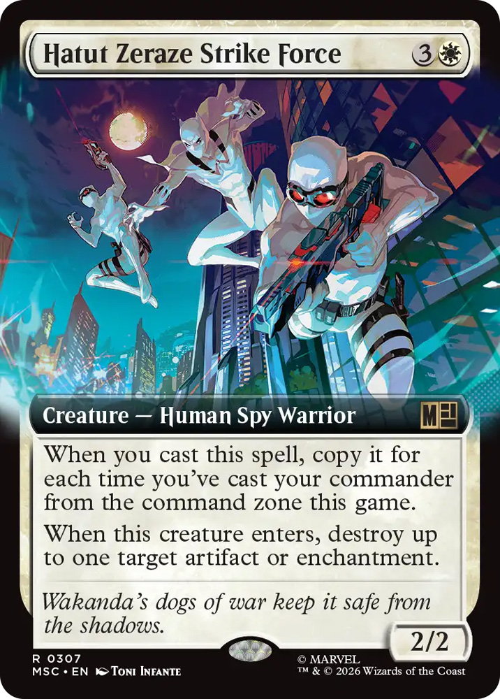 Hatut Zeraze Strike Force - Extended Art