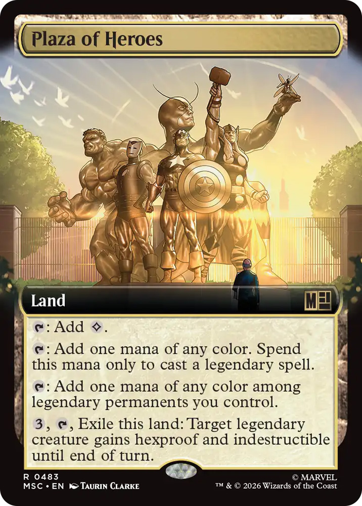 Plaza of Heroes - Extended Art