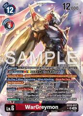 WarGreymon (Alternate Art) - EX12-017 - SR - Foil