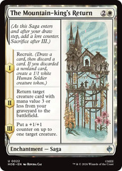 The Mountain-king's Return - Foil