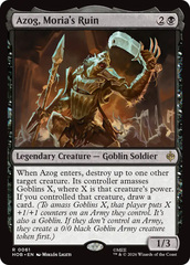 Azog, Moria's Ruin - Foil