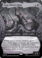 Azog, Moria's Ruin - Foil - Showcase