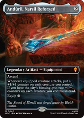 Anduril, Narsil Reforged - Foil - Borderless