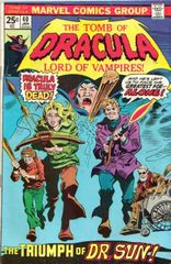 Tomb Of Dracula Vol. 1 40 Nightmares Of A Living Deadman!