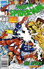 Web Of Spider Man Vol. 1 75 Art Attack Part 3: Cold Hands Warm Art
