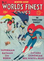 Worlds Finest Comics 4 The Ghost Gang Goes West / The Case Of The Crime Crusade
