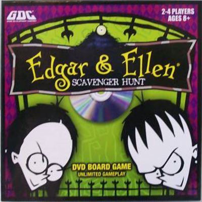 Edgar & Ellen DVD Board Game Edgar & Ellen DVD Board Game