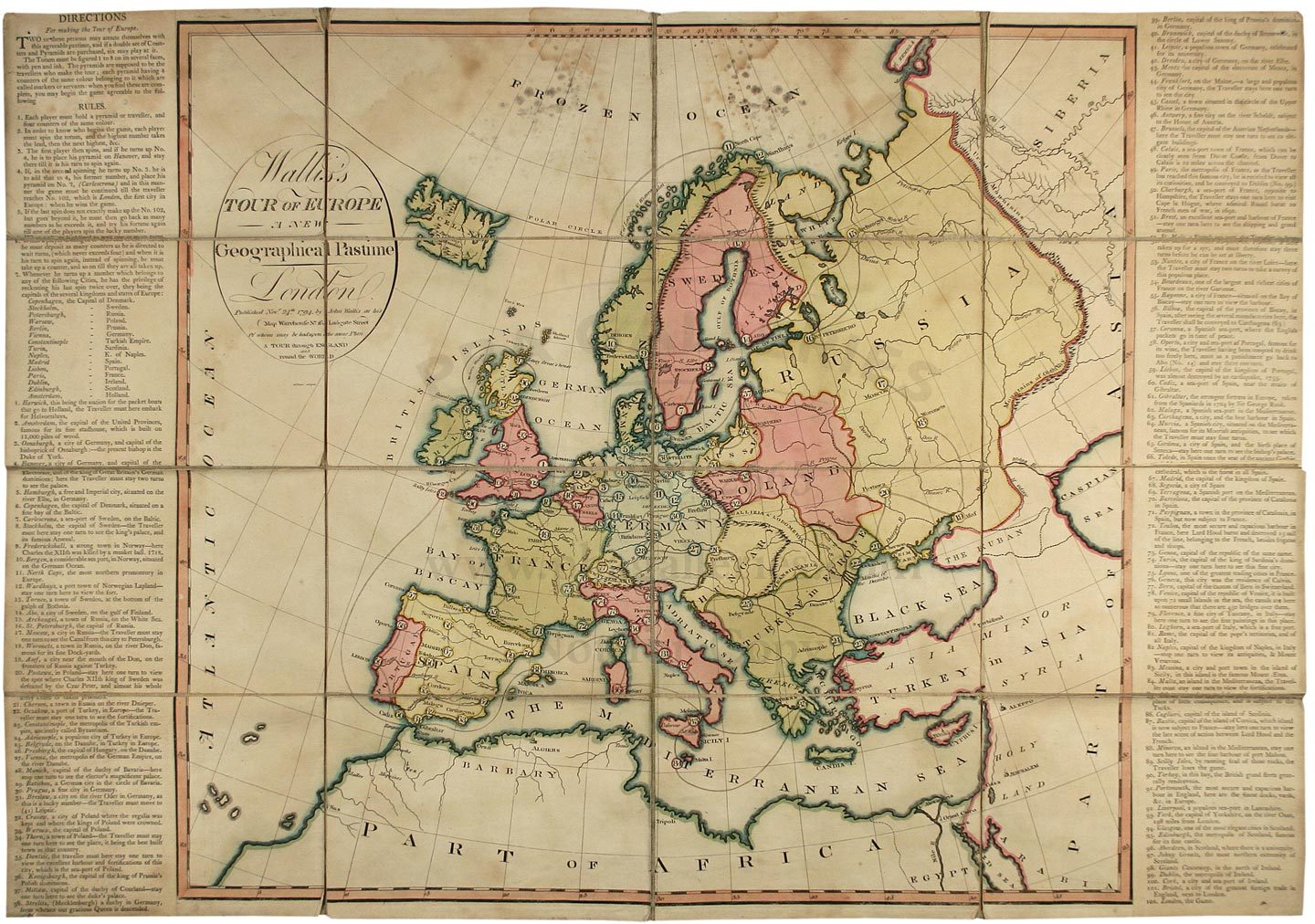 Walliss Tour of Europe