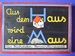 Aus dem Haus wird eine Maus