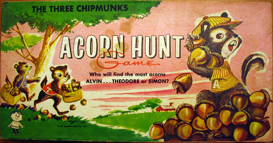 The Three Chipmunks Acorn Hunt