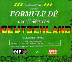 Formule Dé Circuit № 4 – GROSSER PREIS VON DEUTSCHLAND – Hockenheim Ring