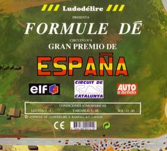Formule Dé Circuit № 8 – GRAN PREMIO DE ESPAÑA – Circuit de Catalunya