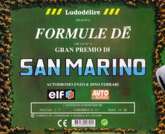 Formule Dé Circuit № 13 – SAN MARINO – Autodromo Enzo & Dino Ferrari