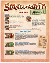 Small World Community's Compendium I (fan expansion for Small World)