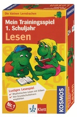 Die kleinen Lerndrachen-Mein Trainingsspiel 1. Schuljahr: Lesen