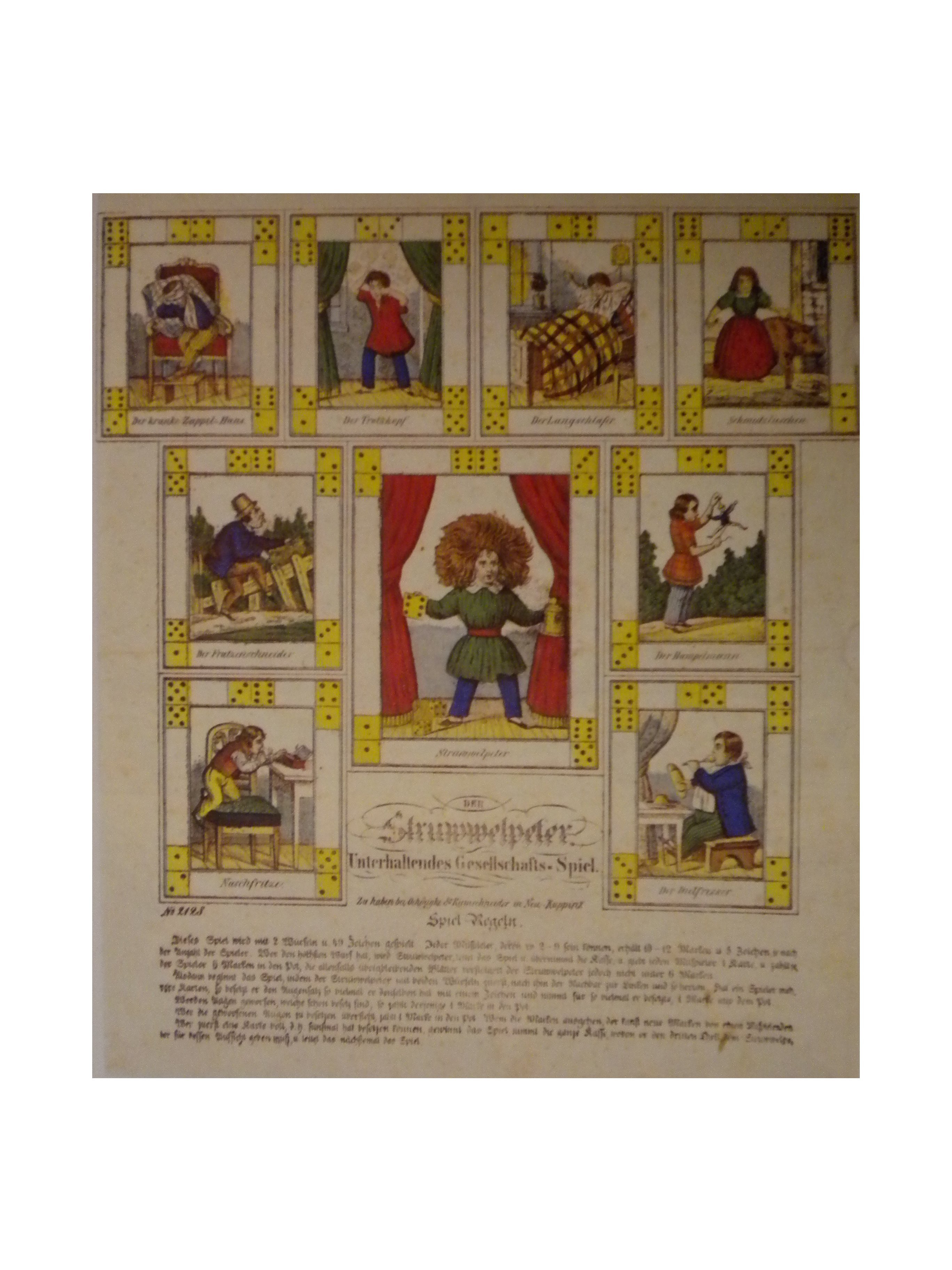Der Struwwelpeter - Unterhaltenes Gesellschafts-Spiel