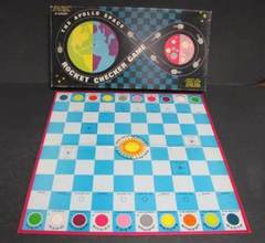 Apollo Space Rocket Checkers