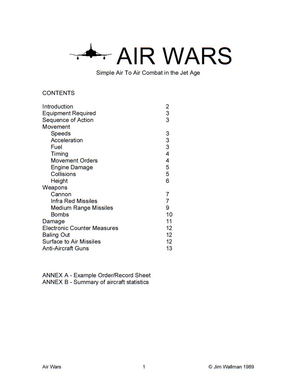 Air Wars Air Wars