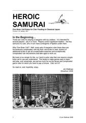 Heroic Samurai