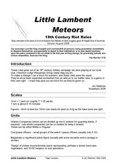 Little Lambent Meteors