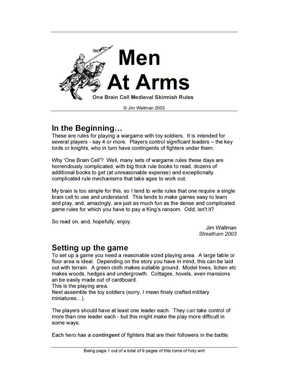 Men At Arms